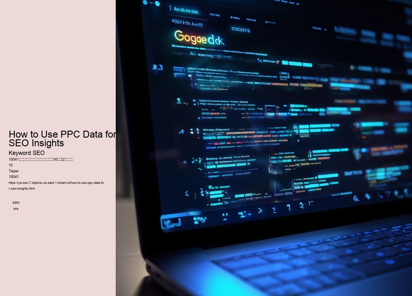 How to Use PPC Data for SEO Insights