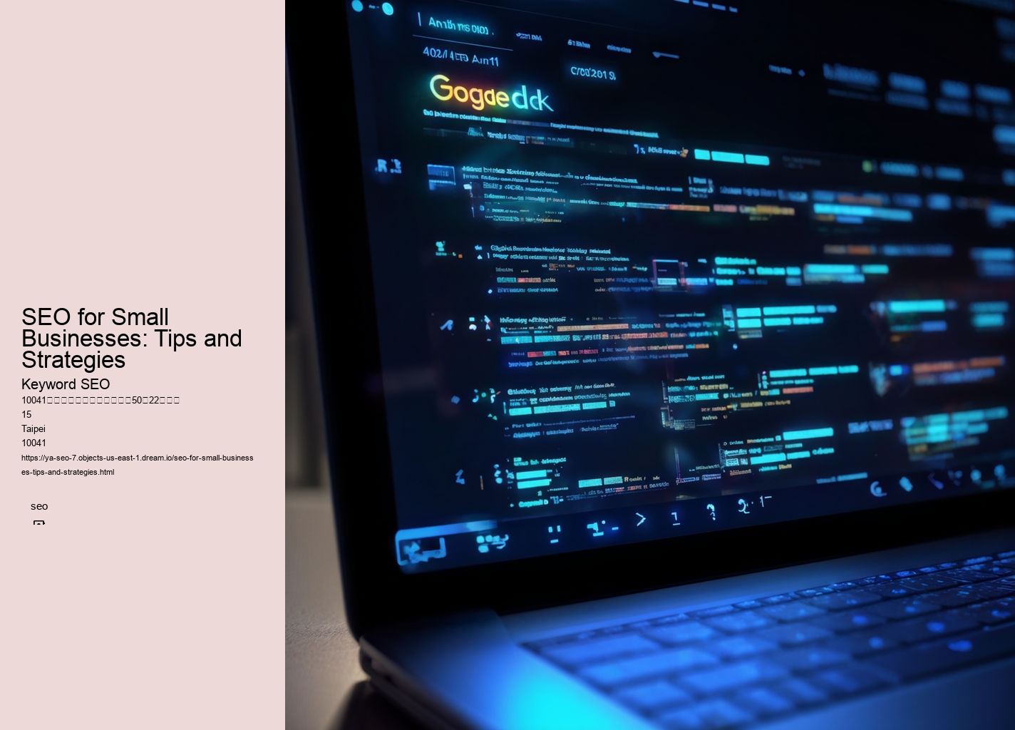SEO for Small Businesses: Tips and Strategies